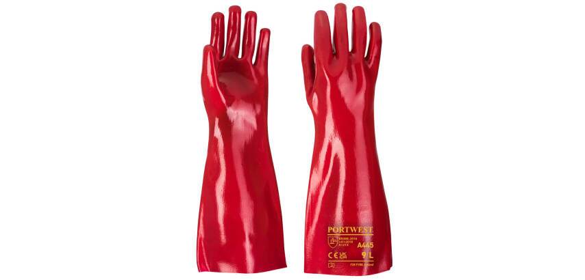Portwest A445 PVC Rouge Rouge - Taille XL