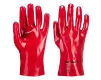 Portwest A427 Guante de PVC Rouge - Talla XL