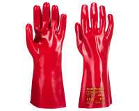 Portwest A435 Guante de PVC Rouge - Talla XL