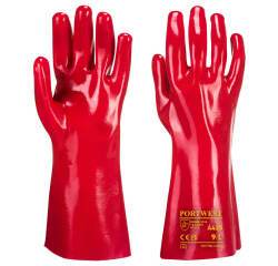 Portwest A435 Guante de PVC Rouge - Talla XL