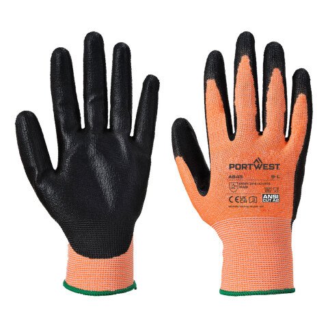 Portwest A643 Guante Amber Cut - espuma de Nitrilo Ambre - Talla XXL