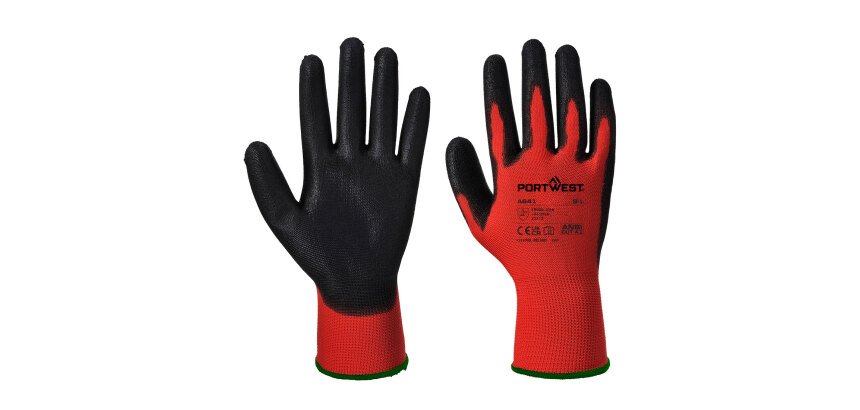 Portwest A641 Gant Rouge PU