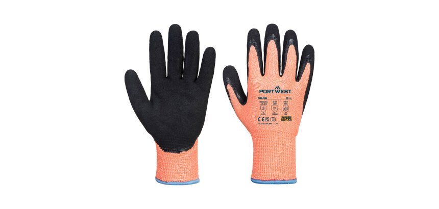Portwest A646 Gant nitrile Vis-Tex Winter Cut D13 - La paire