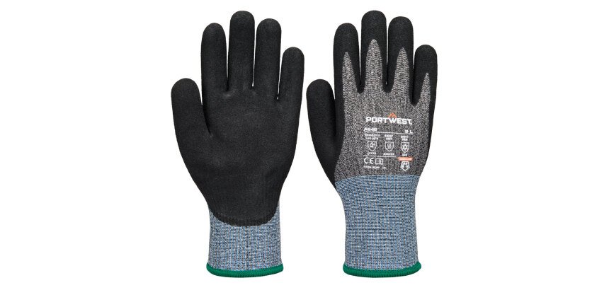 Portwest A646 Nitril-Handschuh Vis-Tex Winter Cut D13 - Das Paar