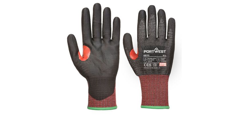 Portwest A670 Gant CS anti-coupure F en PU J13 - La paire