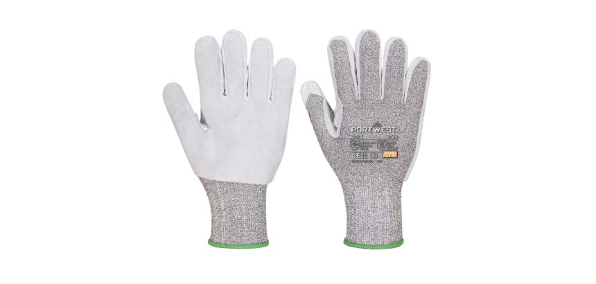 Portwest A674 Gant anti-coupures cuir AHR13 - La paire