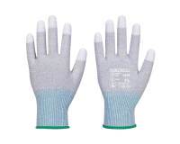 Portwest A698 Guante MR13 ESD puntas con PU (Pack 12)
