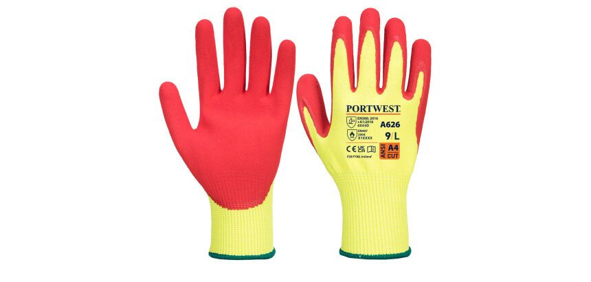 Portwest A626 Vis-Tex Snijbestendige D13 Nitril Handschoen   - Maat M