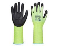 Portwest A632 Guante verde resistente al corte con manguito largo