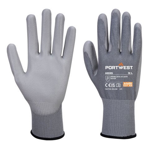 Portwest A635 Guante Eco-Cut Gris - Talla S