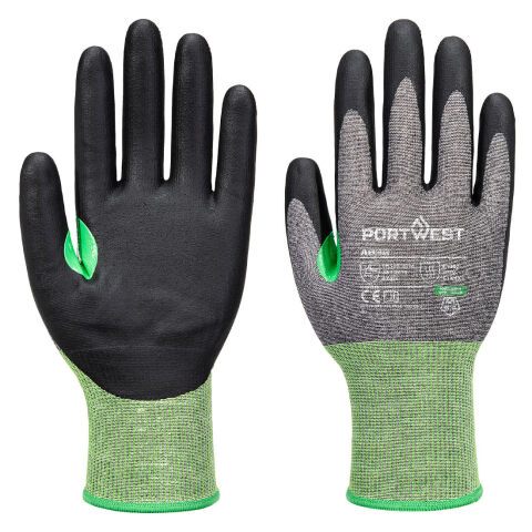 Portwest A636 Guante anti-corte CS Cut C18 Nitrile Gris/Noir - Talla XXL