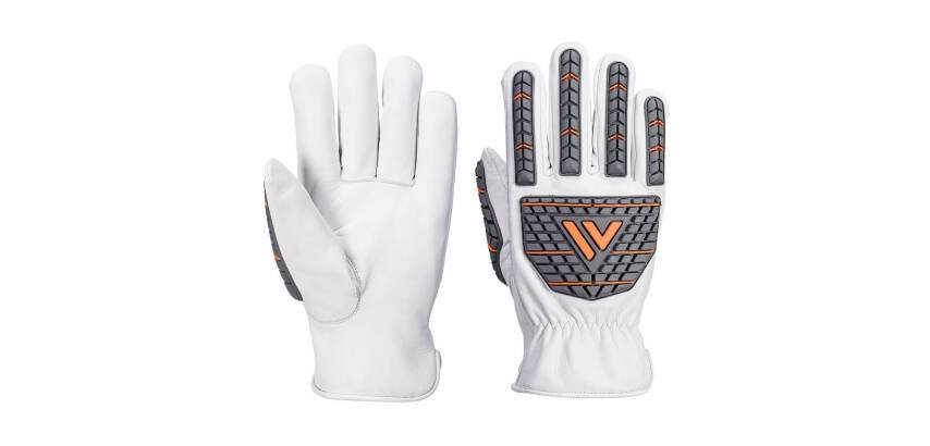 Portwest A742 Anti-Impact Leather Glove (unlined) - Pair