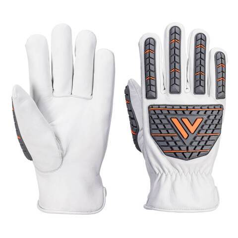 Portwest A742 Guante Impact Driver (sin forro) Blanc - Talla XXL