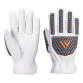 Portwest A742 Anti-Impact Leather Glove (unlined) - Pair