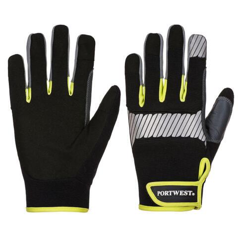 Portwest A770 Guante PW3 General Utility Noir/jaune - Talla XXL