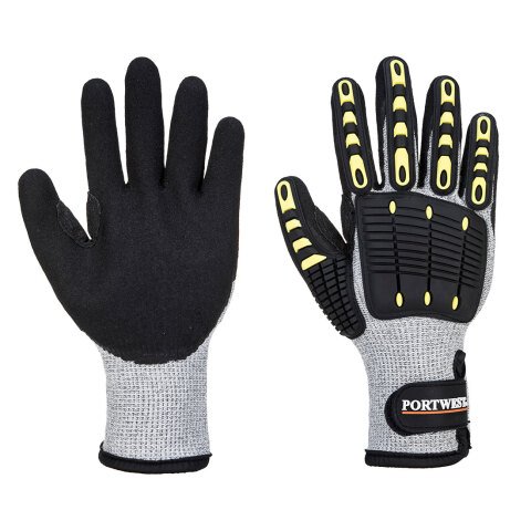 Portwest A729 Guante térmico, anti-corte y anti-golpes Gris/Noir - Talla XXXL