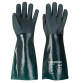 Portwest A845 Gant PVC 45cm double trempage Vert - Taille XL - La paire