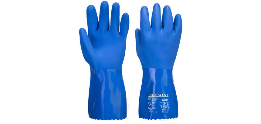Portwest A881 Gant Marine Chimie PVC Ultra - La paire