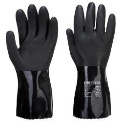 Portwest A882 Guanto protezione chimica ESD in PVC Noir - Taglia M