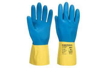 Guantes de protección química