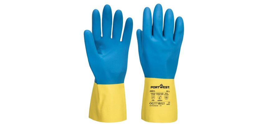 Portwest A801 Gant Latex Double enduction