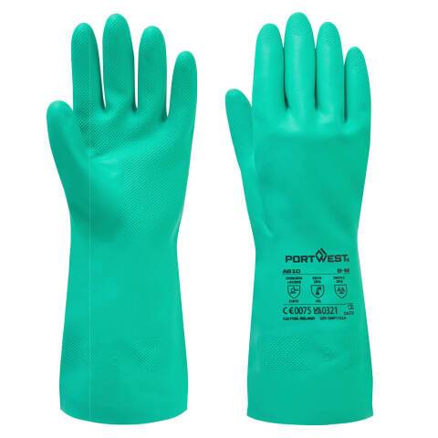 Portwest A810 Guante químico Nitrosafe Vert - Talla XXL