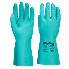 Portwest A812 Guante químico Nitrosafe Plus Vert - Talla XS