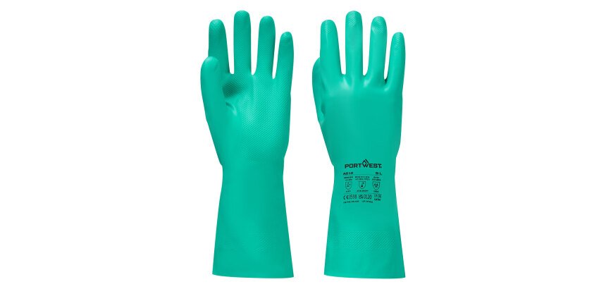 Portwest A812 Gant Nitrosafe Plus Chimie - La paire