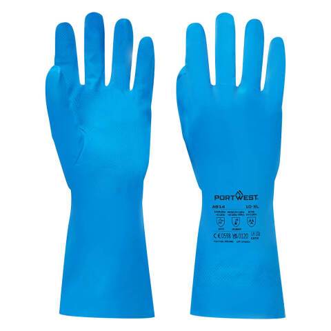 Portwest A814 Guante de Nitrilo aprobado para alimentación Bleu - Talla XXL