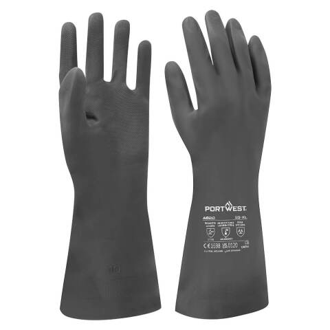 Portwest A820 Guante químico de Neopreno Noir - Talla XL