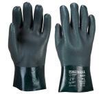 Portwest A827 Gant PVC 27cm double trempage Vert - Taille XL - La paire