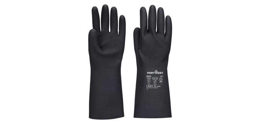 Portwest A824 Gant Chem tout enduit Butyl 350