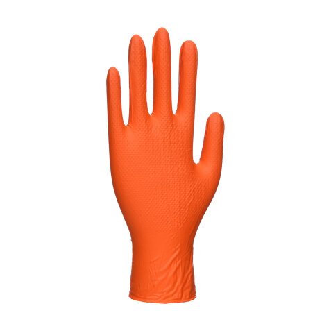 Portwest A930 Guante desechable naranja HD (pack 100)