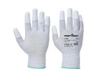 Portwest AB198 ESD 13 PU bouts de doigts Essential – lot de 12 Gris - Taille XXL