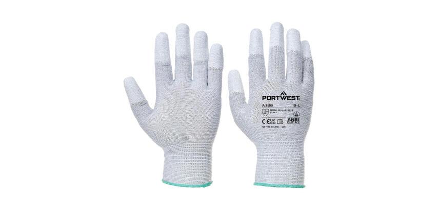 Portwest AB198 ESD 13 PU Fingertip Essential – Pack of 12