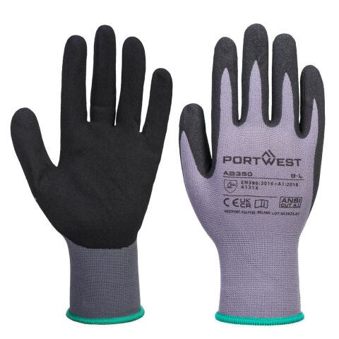 Portwest AB350 DermiFlex Essential Multipack (pack 12) Gris/Noir - Talla XXL