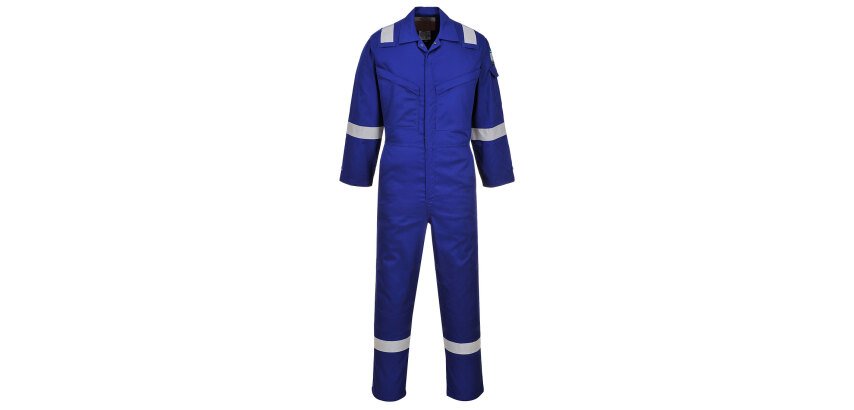 Portwest AF73 Araflame Silver Coverall