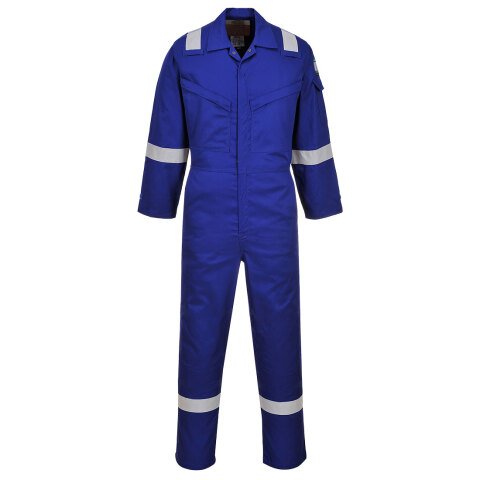 Portwest AF73 Mono Araflame Silver Bleu Royal - Talla 54 - Estándar