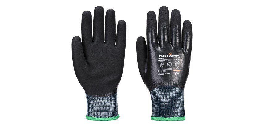 Portwest AP53 Guanto Aqua in nitrile Cut F15