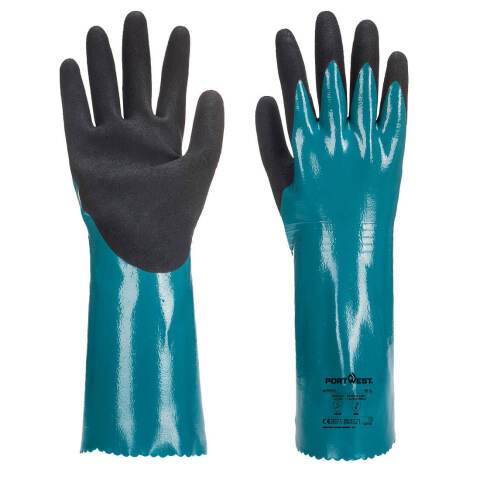 Portwest AP60 Guante Sandy Grip Lite Bleu/Noir - Talla XXL