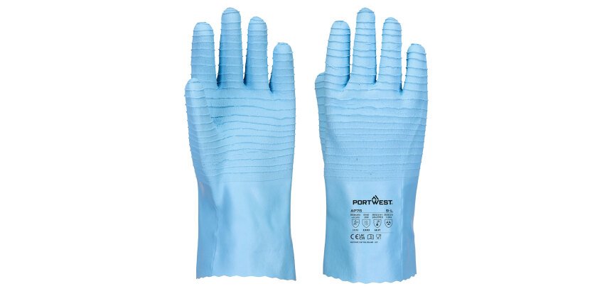 Portwest AP75 Latex Glove FD Chem B - 1 pair