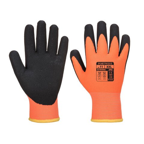 Portwest AP02 Guante Thermo Pro Ultra Orange/Noir - Talla XL