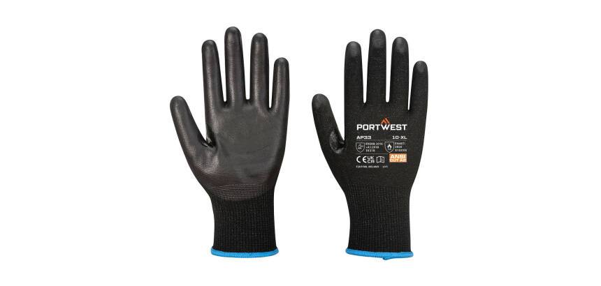 Portwest AP33 Guanto Touchscreen in PU LR15 (Pk12)