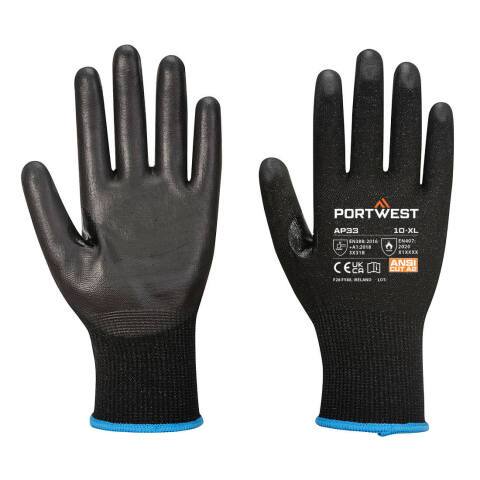 Portwest AP33 Guante LR15 de PU Touchscreen PK12 - Talla XXL