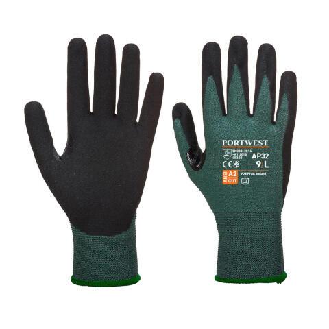 Portwest AP32 Guante Dexti Cut Pro Noir/Gris - Talla XXL