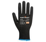 Portwest AP34 LR15 Touch Screen Glove Nitrile Foam PK12 - Black - Pack of 12 pairs - Size XXL