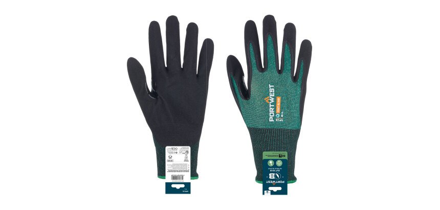 Portwest APR15 SG snijbestendige B18 Nitril Handschoen (Retail)