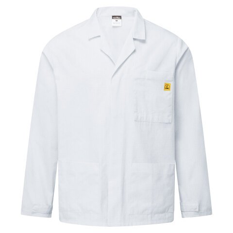 Portwest AS18 Chaqueta antiestática ESD para laboratorio Blanc - Talla XXXL