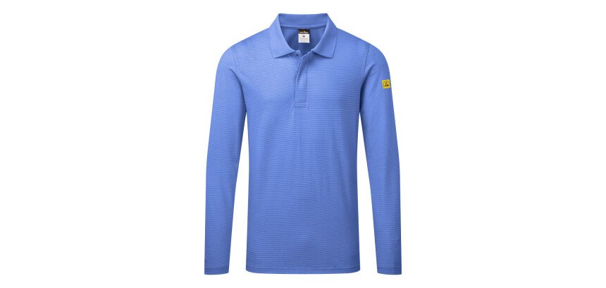 Portwest AS23 Long Sleeve ESD Polo