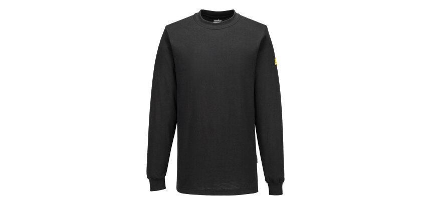Portwest AS22 T-shirt manches longues antistatique ESD